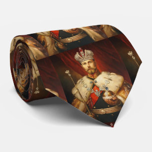 Cravate Tzar Nicholas II L'empereur romanov de la Russie
