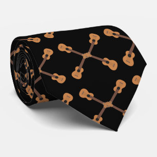 Cravate Ukulele Music Instrument (black)
