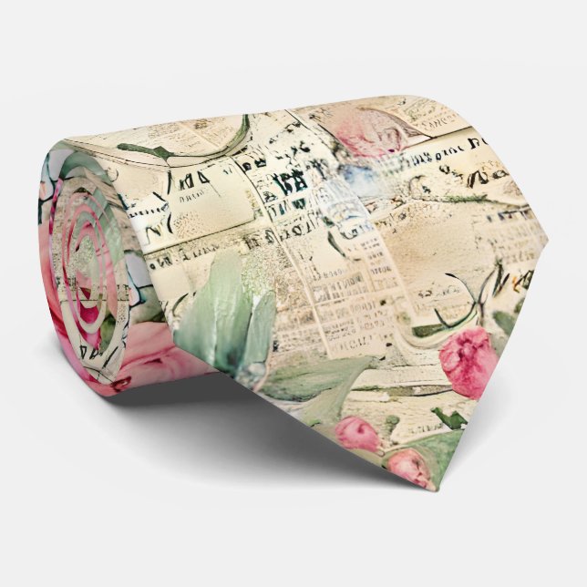 Cravate Un Ephémère français série 26 (Roulé)