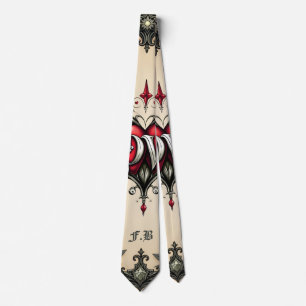 Cravate Une romance gothique. Un style gothique et orné