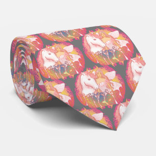 Cravate Unicorn rétro