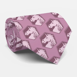 Cravate Unicornes roses et mauves