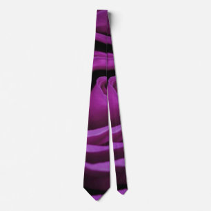 cravate unique violette