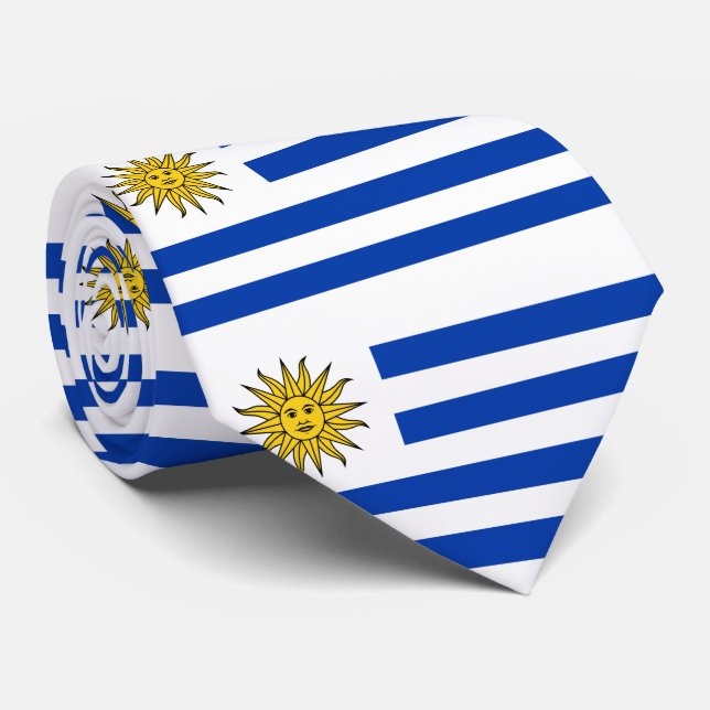 Cravate Uruguay (Roulé)