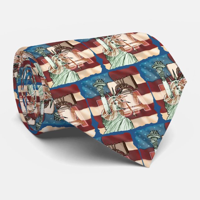 Cravate USA Liberté (Roulé)