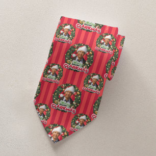 Cravate Vacances Noël   Merry Clarkmas Motif