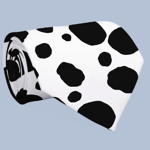 Cravate Vache amusante Imprimer Zones occidentales Motif N