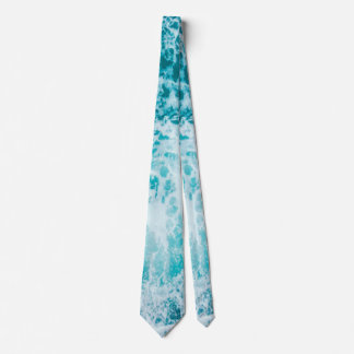 Cravate Vagues tropicales de l'océan bleu