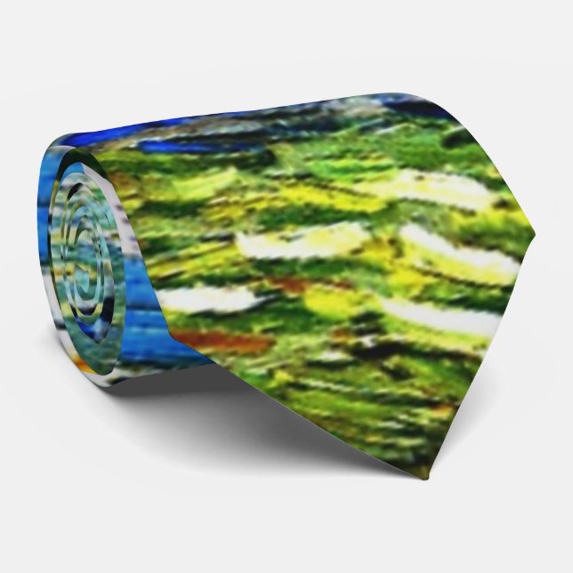 Cravate Van Gogh - Jardin de Daubigny, 1890 (Roulé)