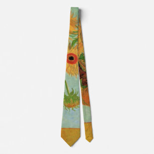 Cravate Vase avec douze tournesols par Vincent van Gogh