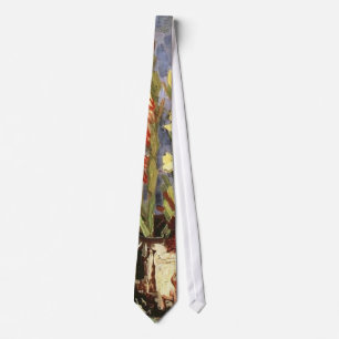Cravate Vase avec Gladioli Vincent van Gogh