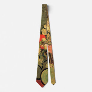 Cravate Vase avec Rose Mallows par Vincent van Gogh