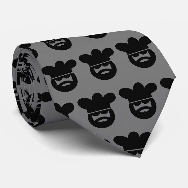 Cravate Véritable cuisinier cool chef Fête des pères cadea (Roulé)