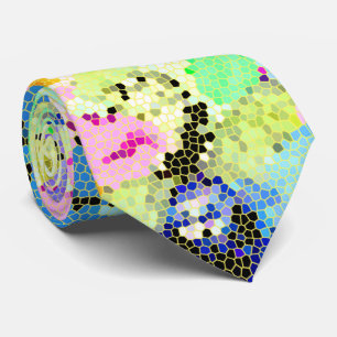 Cravate Verre de l'orchidée,