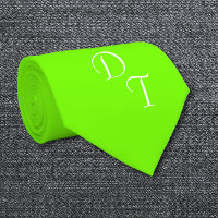 vert néon solide - vos monogrammes