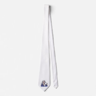 Cravate vieux magicien blanc merlin