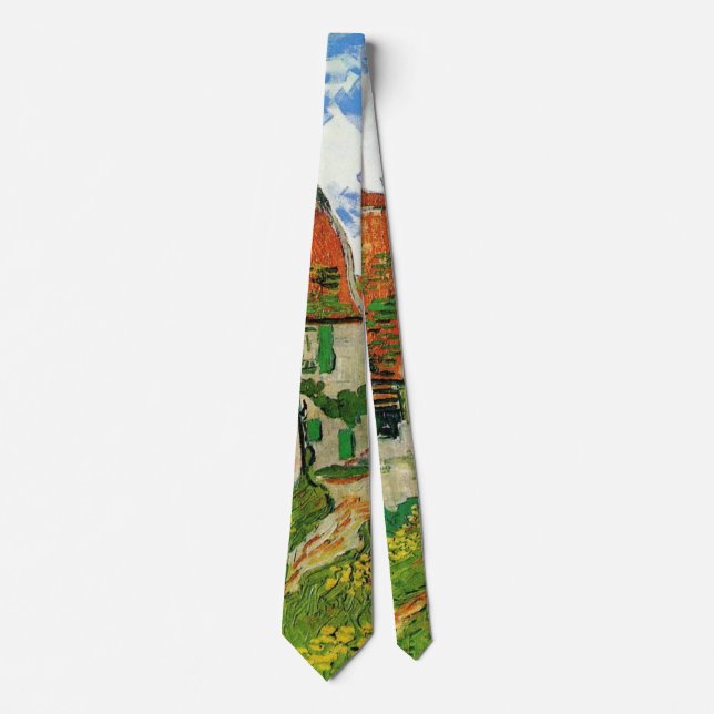 Cravate Village Street par Vincent van Gogh (Devant)