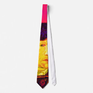 Cravate Vincent Van Gogh - Autoportrait Bandage Pop Art
