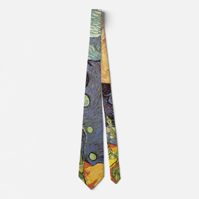 Cravate Vincent van Gogh - Portrait du Docteur Gachet (Devant)