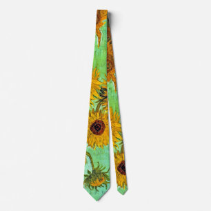 Cravate Vincent Van Gogh - Vase Avec Douze Tournesols