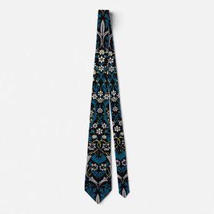 Cravate Vintage motif floral, William Morris