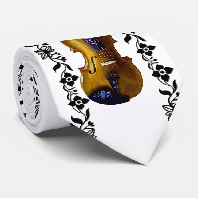 CRAVATE VIOLIN - VINE (Roulé)