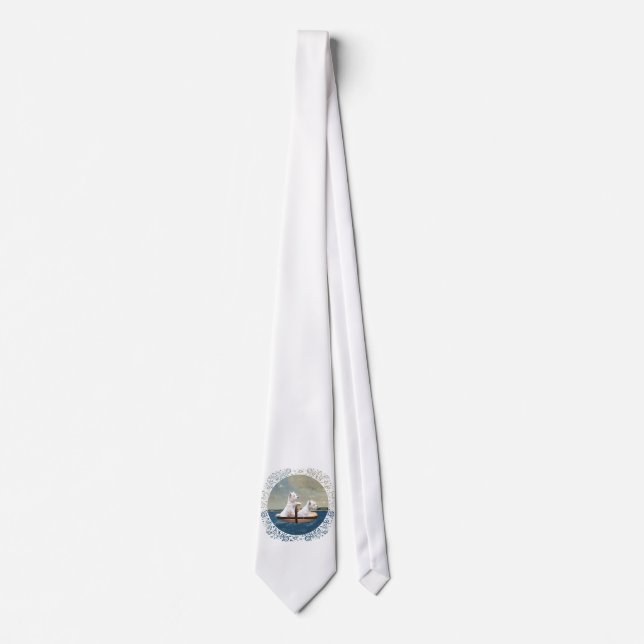 Cravate Voile Westies Set (Devant)