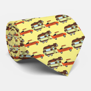 Cravate Voiture Vintage et Camper Thunder_Cove