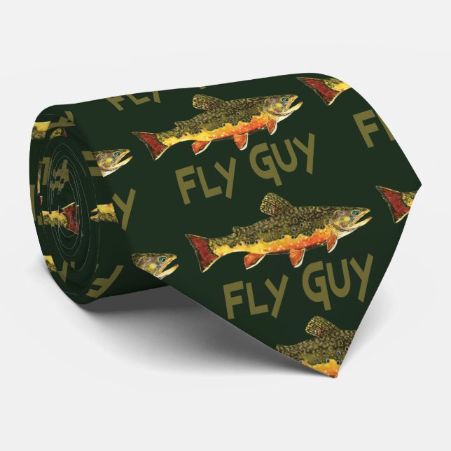 Cravate Vol Guy Fly Fishing (Roulé)