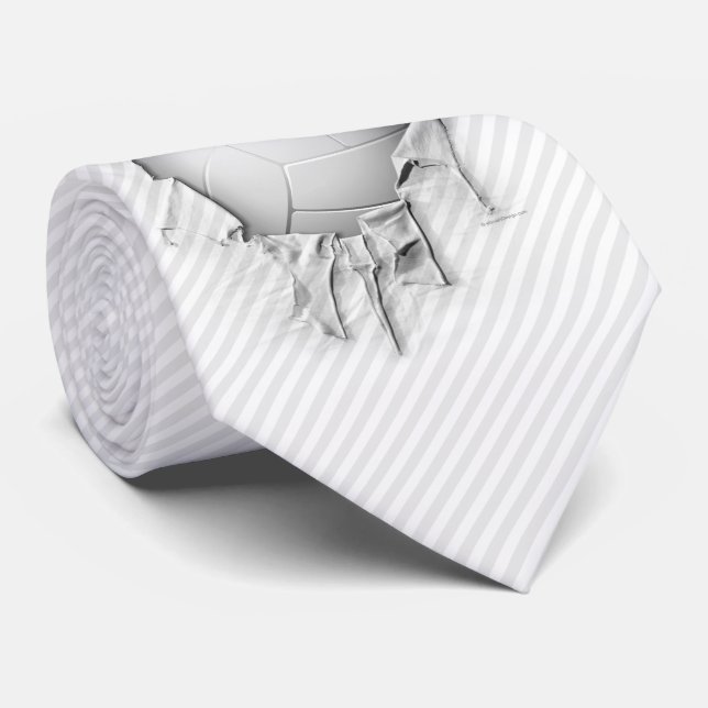 Cravate Volley-ball déchiré (Roulé)