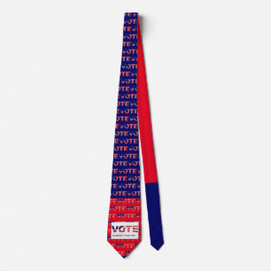 Cravate Vote Rouge/Bleu