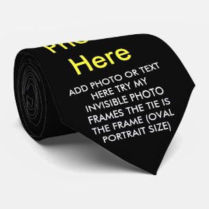CRAVATE VOUS AJOUTEZ LA PHOTO OU LE TEXT-TIE-