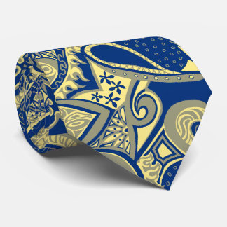 Cravate Voyage d'onde Floral Paisley Imprimé à deux côtés