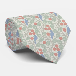 Cravate Voysey's Birds in Fruit Tree Neck Tie