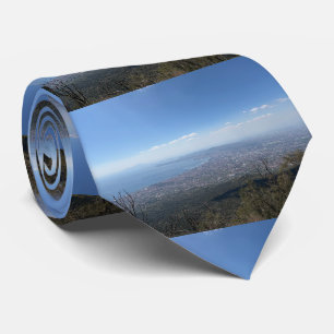 Cravate Vue de Naples depuis le mont Vésuve Photo Italie