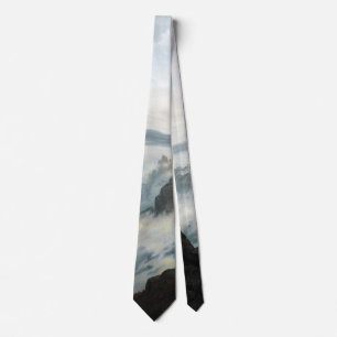 Cravate Wanderer au-dessus de la mer de brouillard, Friedr