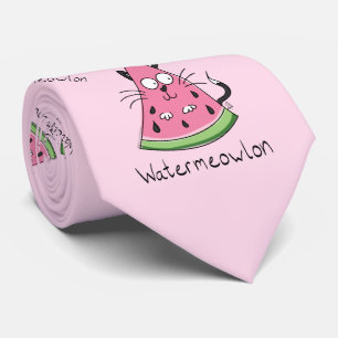 Cravate Watermelon Chat Cute Kids