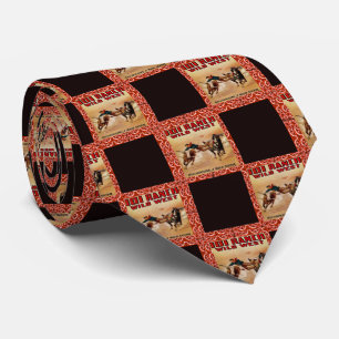 Cravate Western Necktie 101 Ranch Cowboy Steer Wrestler