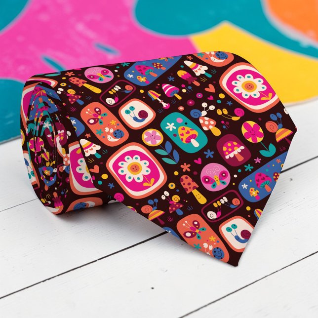 Cravate Whimsical Fun Custom Necktie Tie (Créateur téléchargé)