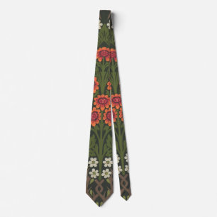 Cravate William Morris Blackthorn Garden Flower Classic