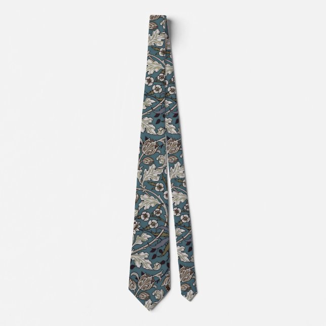 Cravate William Morris "Hyacinthe" 1 (Devant)