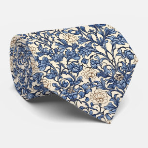 Cravate William Morris Motif