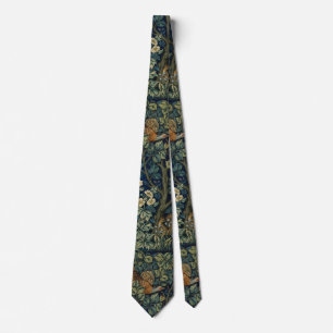 Cravate William Morris Pheasier Bois Bois