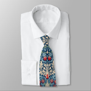 Cravate William Morris Snakeshead Fritillaire Floral Desig
