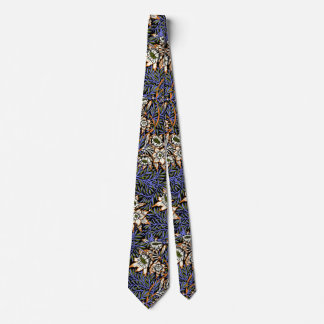 Cravate William Morris Tulip et Willow