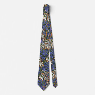 Cravate William Morris Tulip et Willow