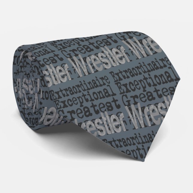 Cravate Wrestler Extraordinaire (Roulé)