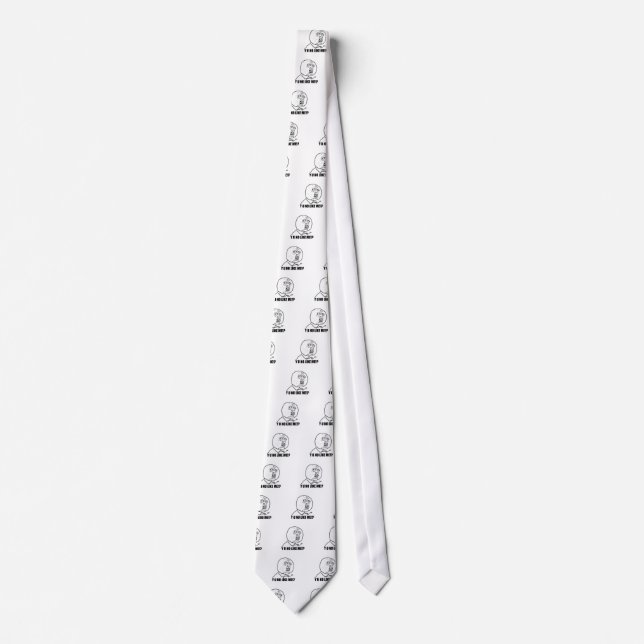 CRAVATE Y U NON COMME MOI ! ? (Devant)