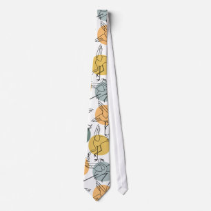 Cravate Yoga pose motif Yoga sans couture motif 37