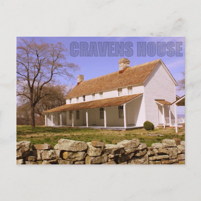 Cravens House - Lookout Mountain, Chattanooga, TN Postcard (Front)